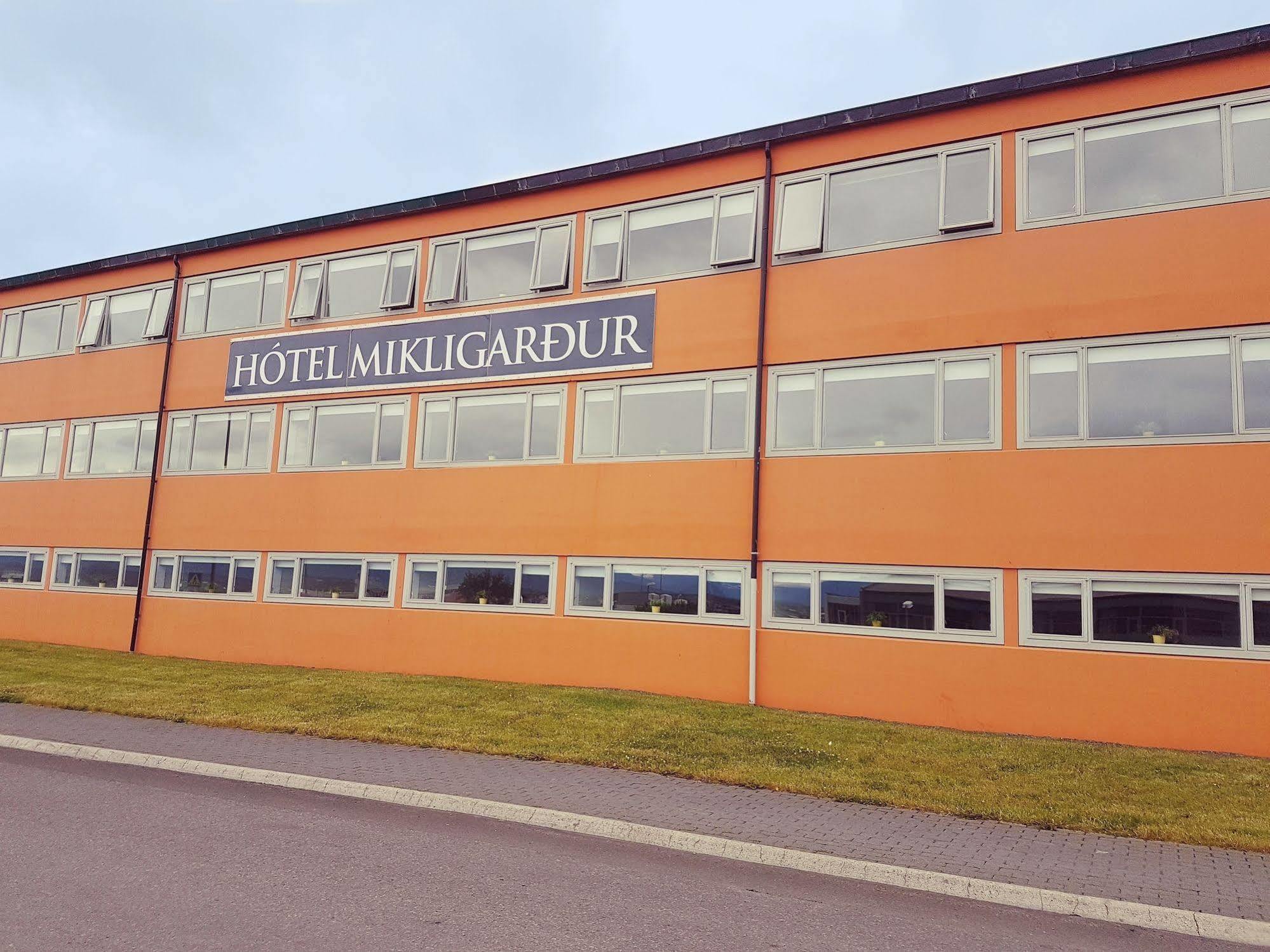 Saudarkrokur Hotel Mikligardur מראה חיצוני תמונה